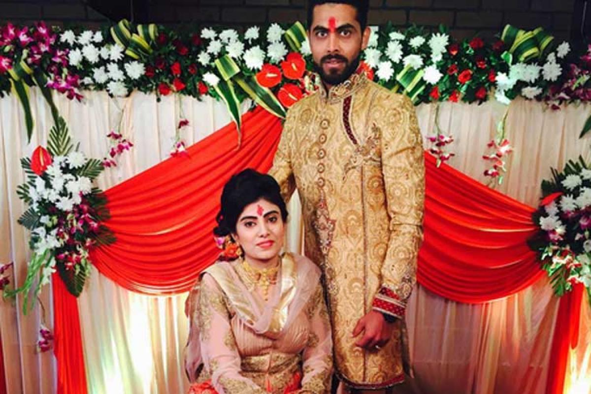 Ravindra Jadeja to get hitched tomorrow